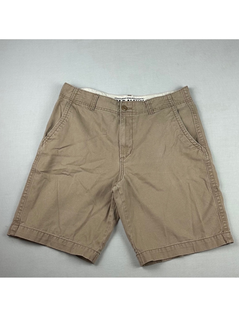 Old Navy Brand  Broken-In Khaki Style 100% Cotton Shorts - Men Size 33